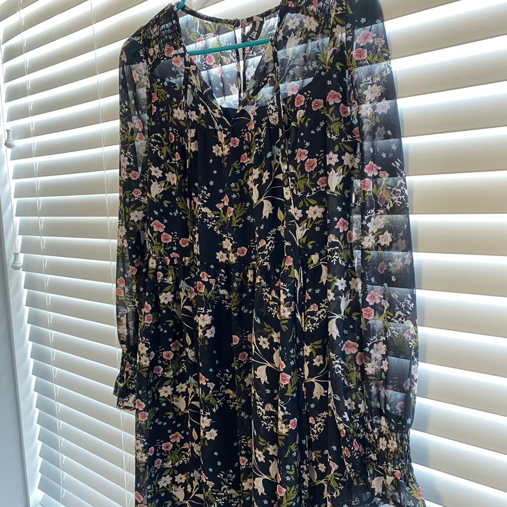 Floral tunic dress